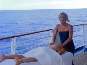 Massage Therapy on a ship